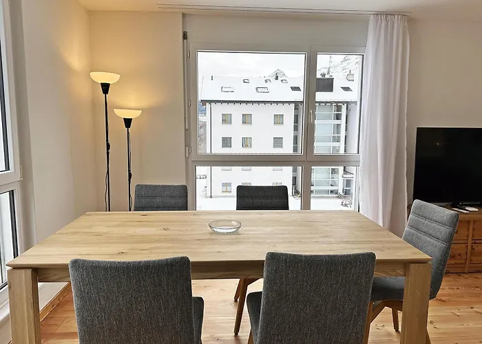 Апартаменты Echtholz, 110m2, Sport, Erholung, Mit Garage - Su48 Санкт-Мориц