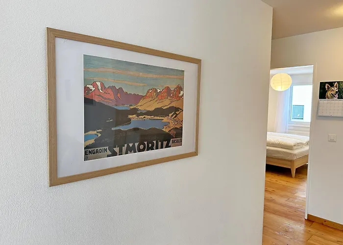 Echtholz, 110m2, Sport, Erholung, Mit Garage - Su48 * Санкт-Мориц